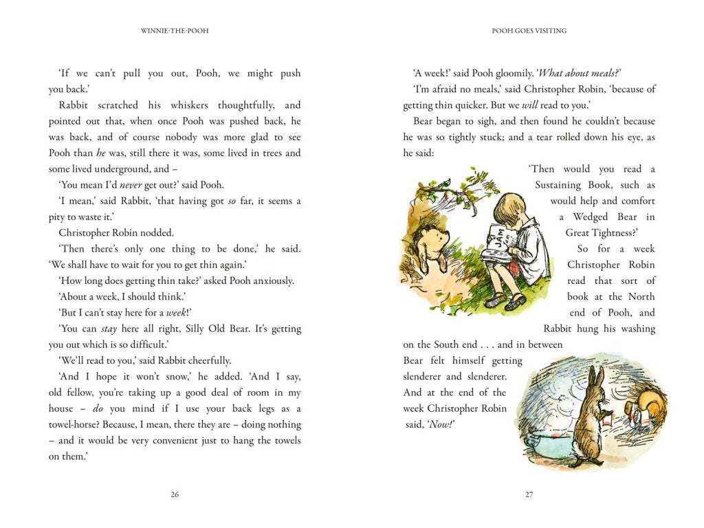 A.A. Milne: Winnie the Pooh, illustrated by E.H. Shepard - Tales for Tadpoles