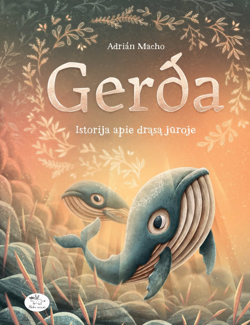 Adrian Macho: Gerda - Istorija apie drąsą jūroje, illustrated by Peter Kavecký - Tales for Tadpoles