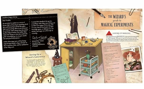 A.J Wood: The Wizard's Guide to Magical Experiments, Illustrated by Jo Rioux - Tales for Tadpoles