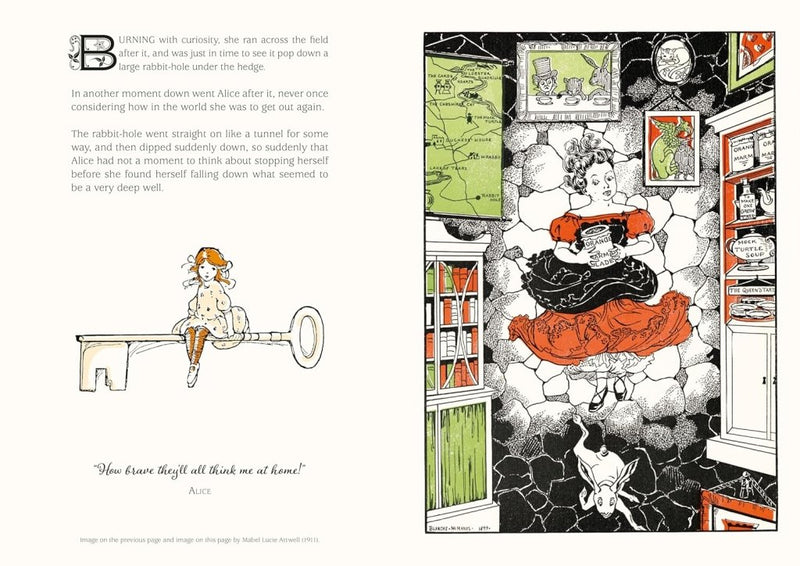 Alice in Wonderland Pull - Out Prints: Illustrations from Wonderland - Tales for Tadpoles