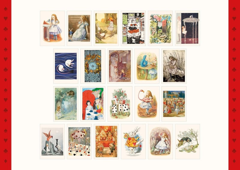Alice in Wonderland Pull - Out Prints: Illustrations from Wonderland - Tales for Tadpoles