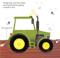 Amelia Hepworth: How it Works - Tractor, illustrated by David Semple - Tales for Tadpoles