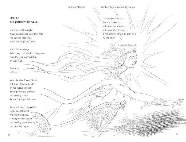 Ana Sampson: Gods And Monsters: Mythological Poems, illustrated by Chris Riddell - Tales for Tadpoles