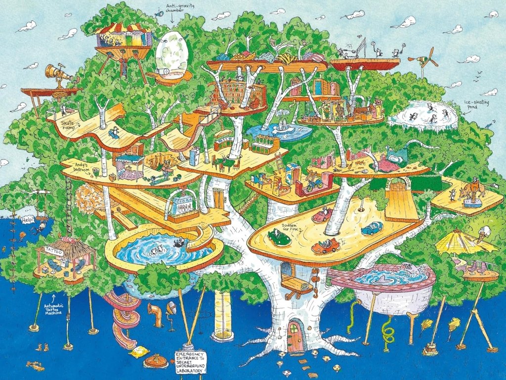 Andy Griffiths: The 26 - Storey Treehouse: Colour Edition - Tales for Tadpoles