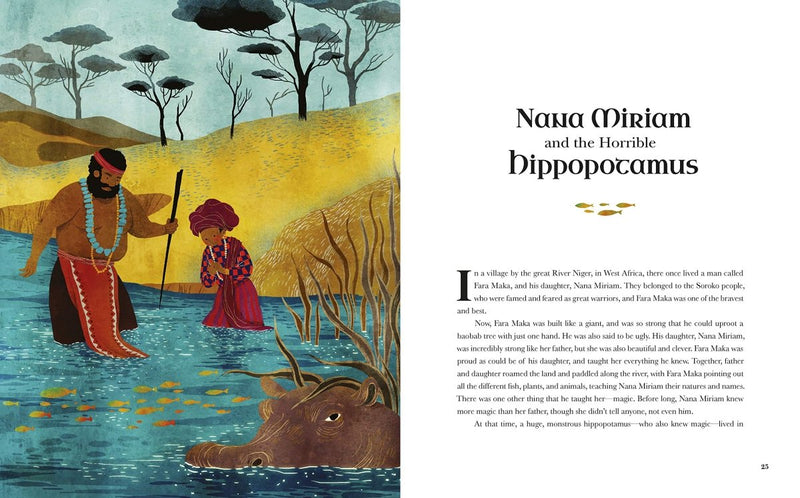 Anita Ganeri: Fairy Tales for Fearless Girls, illustrated by Khoa Le - Tales for Tadpoles