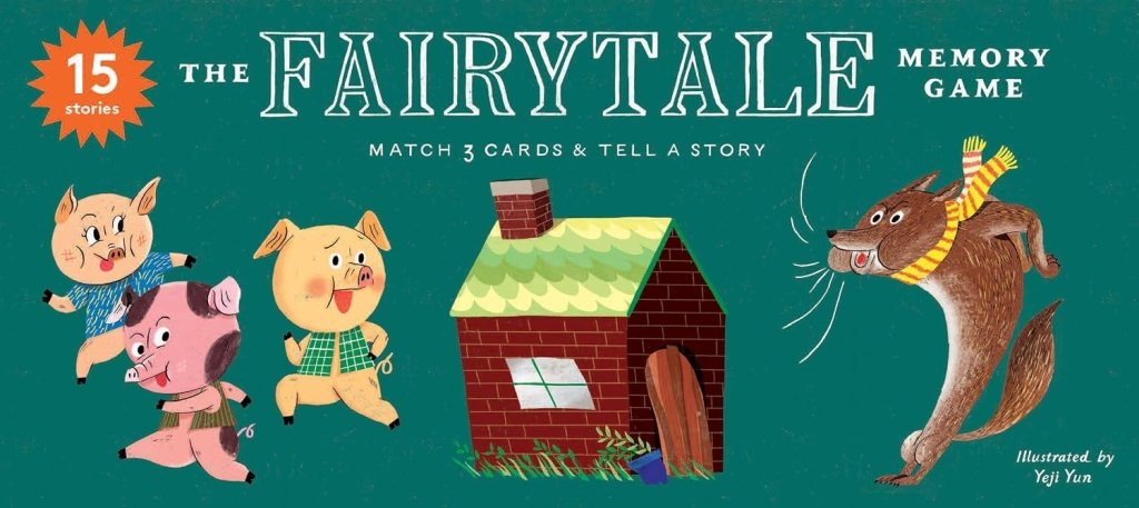 Anna Claybourne: The Fairytale Memory Game, illustrated by Yeji Yun - Tales for Tadpoles
