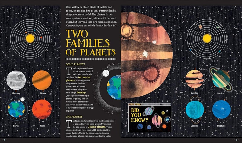 Anne Jankeliowitch: Solar System, illustrated by Annabelle Buxton - Tales for Tadpoles