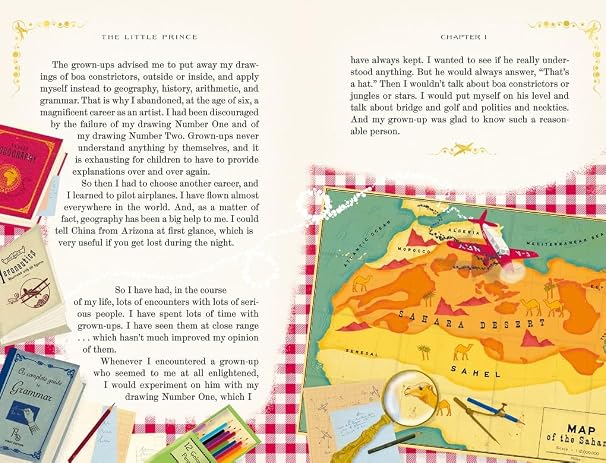 Antoine de Saint-Exupéry: The Little Prince, designed by MinaLima - Tales for Tadpoles