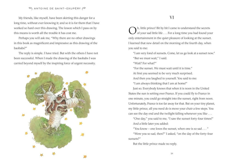 Antoine de Saint - Exupéry: The Little Prince, illustrated by Katherine Woods (80th Anniversary Edition) - Tales for Tadpoles