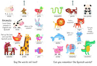 Anton Poitier: 100 Words English - Spanish - Tales for Tadpoles