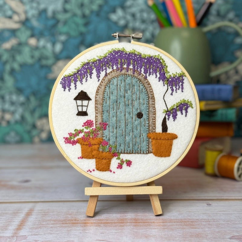 Appliqué Craft Kit: Wisteria Doorway - Tales for Tadpoles