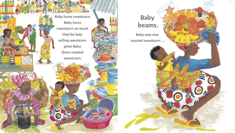 Atinuke: Baby Goes to Market, illustrated by Angela Brooksbank - Tales for Tadpoles