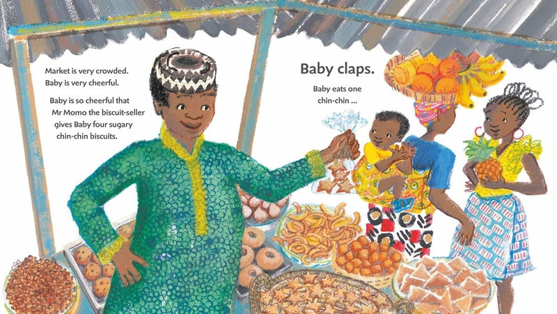 Atinuke: Baby Goes to Market, illustrated by Angela Brooksbank - Tales for Tadpoles