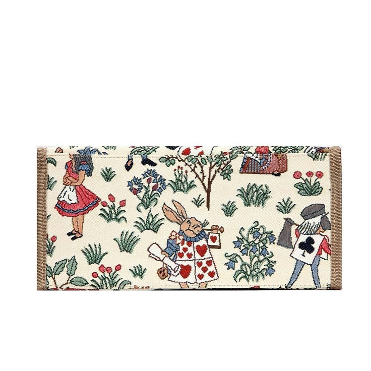 Alice in Wonderland Bag Woven Tapestry