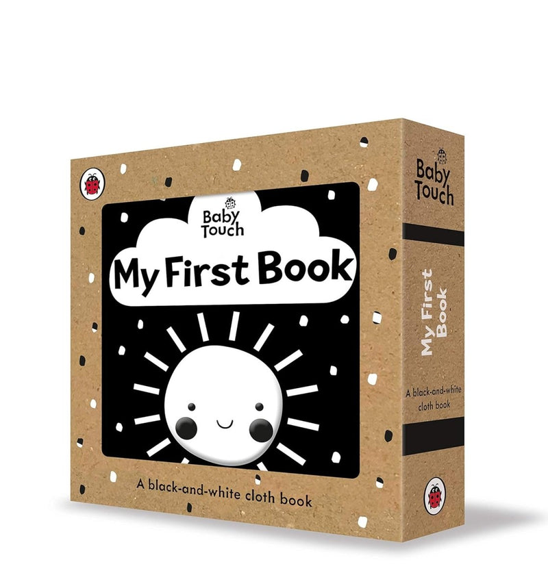 Baby Touch: My First Book - A Black and White Cloth Book, illustrated by Lemon Ribbon Studio - Tales for Tadpoles