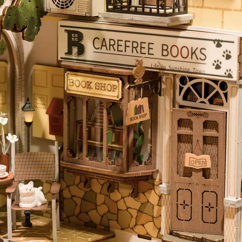 DIY Book Nook Kit: Sunshine Town