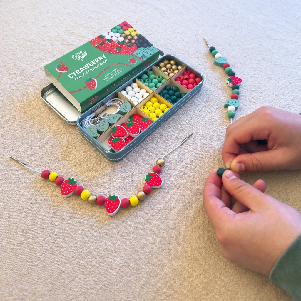 Bead Kit: Strawberry Bracelet - Tales for Tadpoles