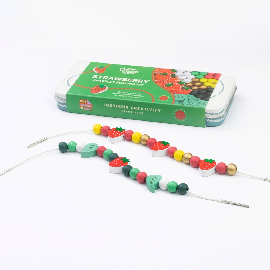 Bead Kit: Strawberry Bracelet - Tales for Tadpoles