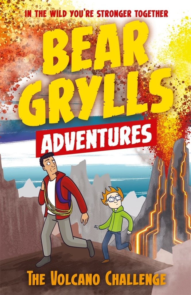 Bear Grylls: A Bear Grylls Adventure - The Volcano Challenge, illustrated by Emma McCann - Tales for Tadpoles