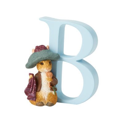 Beatrix Potter Letter Decoration: Benjamin Bunny - B - Tales for Tadpoles