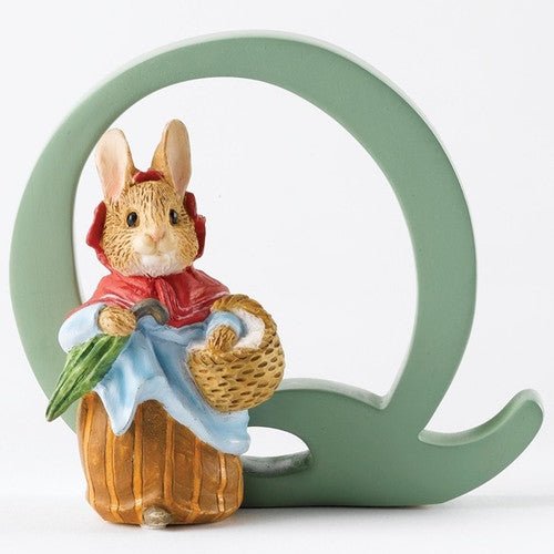 Beatrix Potter Letter Decoration: Mrs. Rabbit - Q - Tales for Tadpoles