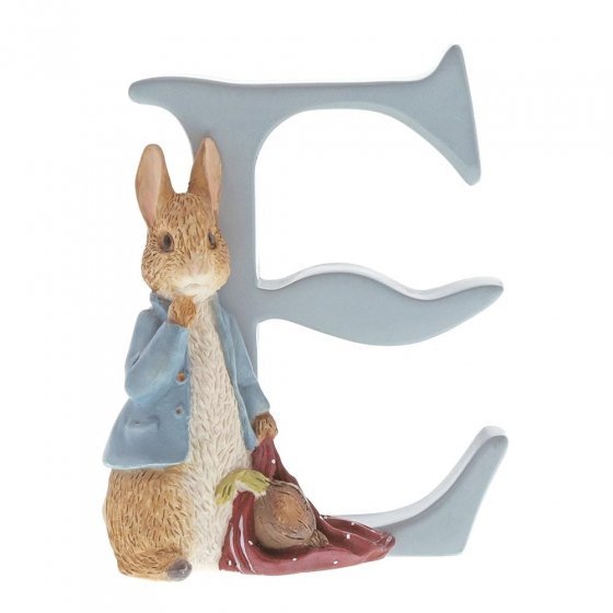 Beatrix Potter Letter Decoration: Peter Rabbit - E - Tales for Tadpoles