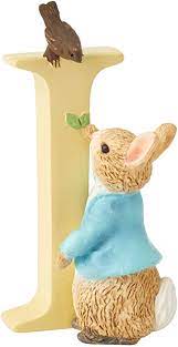 Beatrix Potter Letter Decoration: Peter Rabbit - I - Tales for Tadpoles