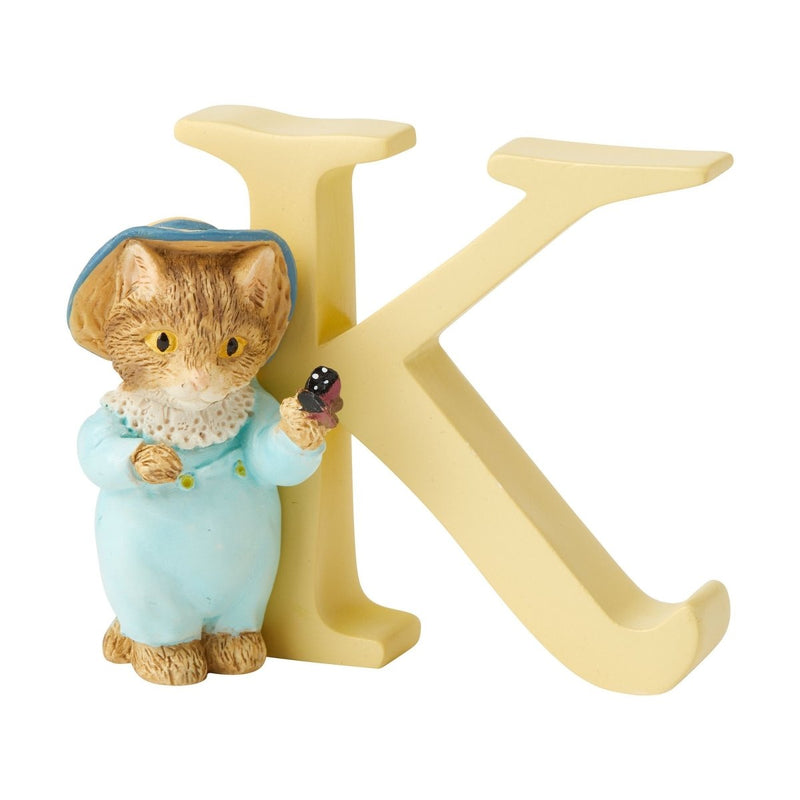 Beatrix Potter Letter Decoration: Tom Kitten - K - Tales for Tadpoles