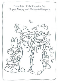 Beatrix Potter: Peter Rabbit - Favourite Foods Colour and Doodle Book - Tales for Tadpoles