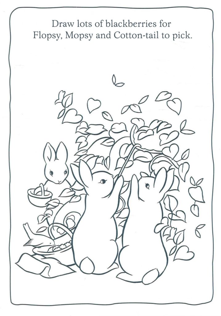 Beatrix Potter: Peter Rabbit - Favourite Foods Colour and Doodle Book - Tales for Tadpoles