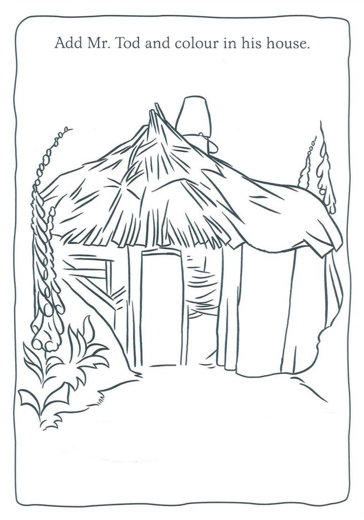 Beatrix Potter: Peter Rabbit - Homes and Hideouts Colour and Doodle Book - Tales for Tadpoles