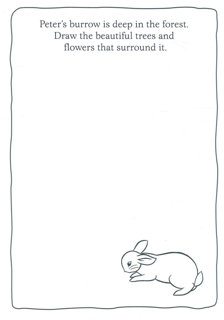 Beatrix Potter: Peter Rabbit - Homes and Hideouts Colour and Doodle Book - Tales for Tadpoles