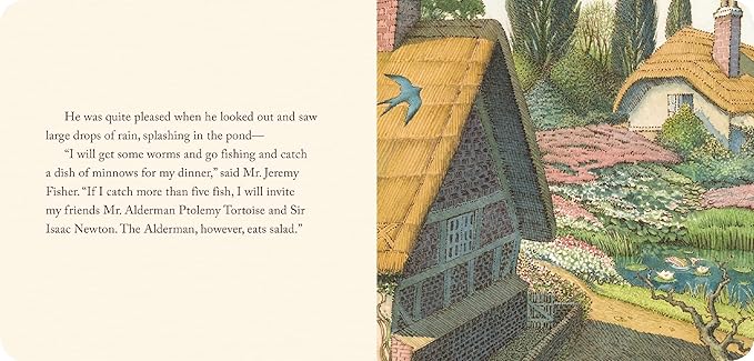 Beatrix Potter: The Classic Tale of Mr Jeremy Fisher, illustrated by Charles Santore - Tales for Tadpoles