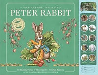 Beatrix Potter: The Classic Tale of Peter Rabbit: A Press and Play Storybook, illustrated by Charles Santore - Tales for Tadpoles