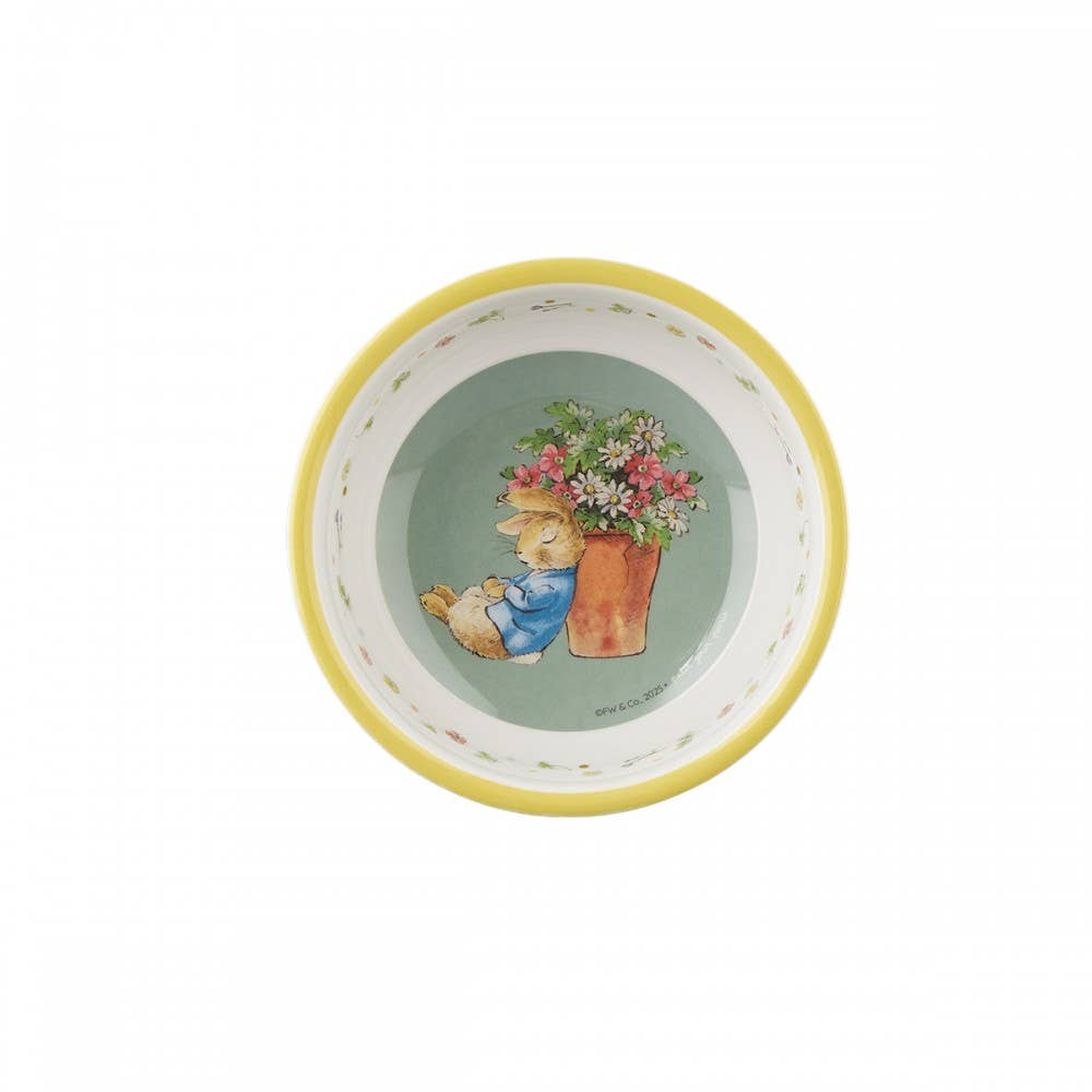 Bowl: Peter Rabbit, Yellow - Tales for Tadpoles