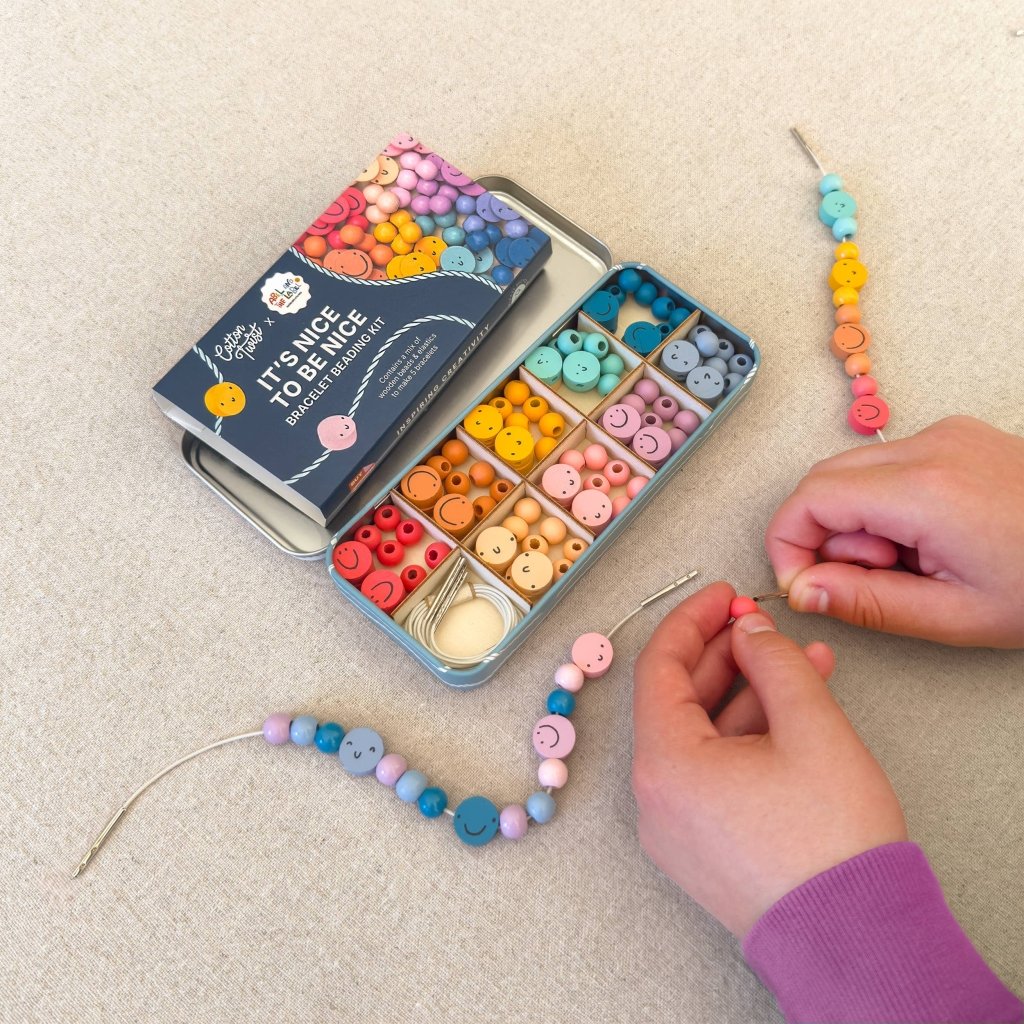 Bracelet Beading Kit: It's Nice To Be Nice - Tales for Tadpoles