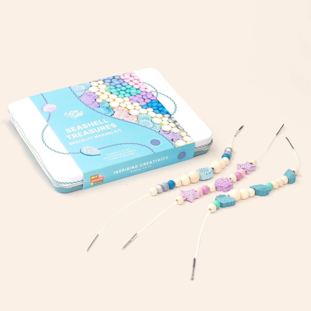 Bracelet Making Kit: Seashell Treasures - Tales for Tadpoles