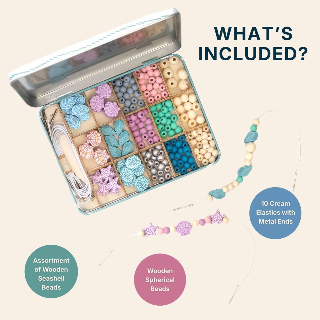 Bracelet Making Kit: Seashell Treasures - Tales for Tadpoles