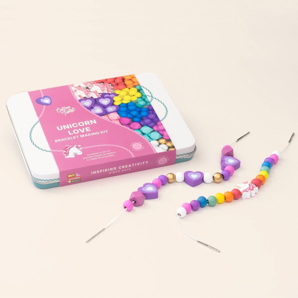 Bracelet Making Kit: Unicorn Love - Tales for Tadpoles