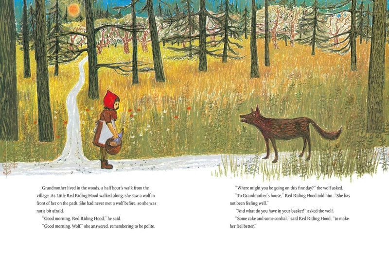 Brothers Grimm: Little Red Riding Hood, illustrated by Bernadette Watts - Tales for Tadpoles