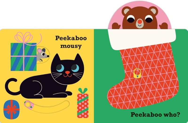 Camilla Reid: Peekaboo Santa, illustrated by Ingela P Arrhenius - Tales for Tadpoles