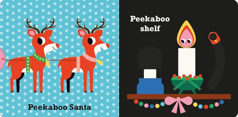 Camilla Reid: Peekaboo Santa, illustrated by Ingela P Arrhenius - Tales for Tadpoles