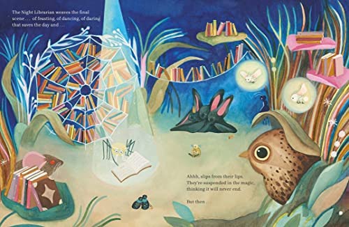 Carmen Oliver: The Twilight Library, illustrated by Miren Asiain Lora - Tales for Tadpoles