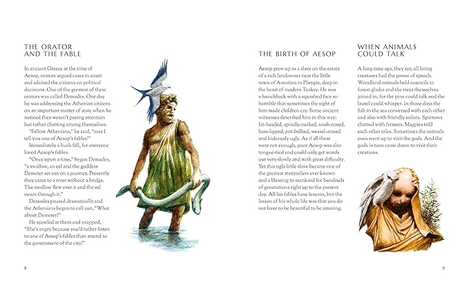 Caroline Lawrence: Aesop's Fables, illustrated by Robert Ingpen - Tales for Tadpoles