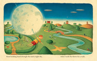 Carolyn Curtis: I Took the Moon for a Walk, illustrated by Alison Jay - Tales for Tadpoles