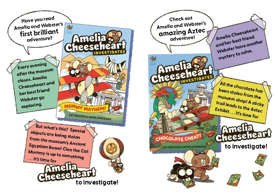 Cat Weldon: Amelia Cheeseheart Investigates: Ice Age Alarm!, Illustrated by Nene Lonergan - Tales for Tadpoles