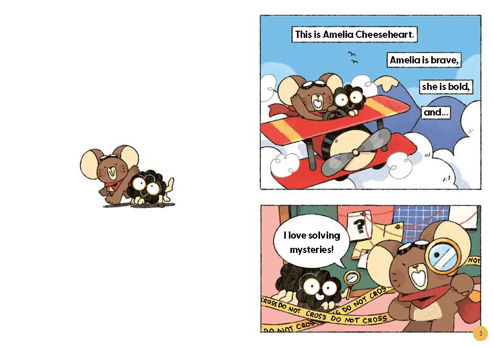 Cat Weldon: Amelia Cheeseheart Investigates: Ice Age Alarm!, Illustrated by Nene Lonergan - Tales for Tadpoles