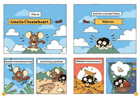 Cat Weldon: Amelia Cheeseheart Investigates - Mummy Mayhem, illustrated by Nene Lonergan - Tales for Tadpoles