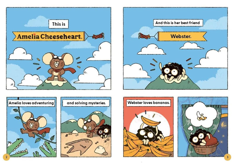 Cat Weldon: Amelia Cheeseheart Investigates - Mummy Mayhem, illustrated by Nene Lonergan - Tales for Tadpoles