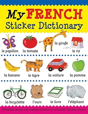 Catherine Bruzzone: My French Sticker Dictionary - Tales for Tadpoles